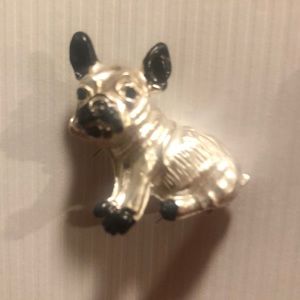 Betsey Johnson Bulldog brooch new with tags